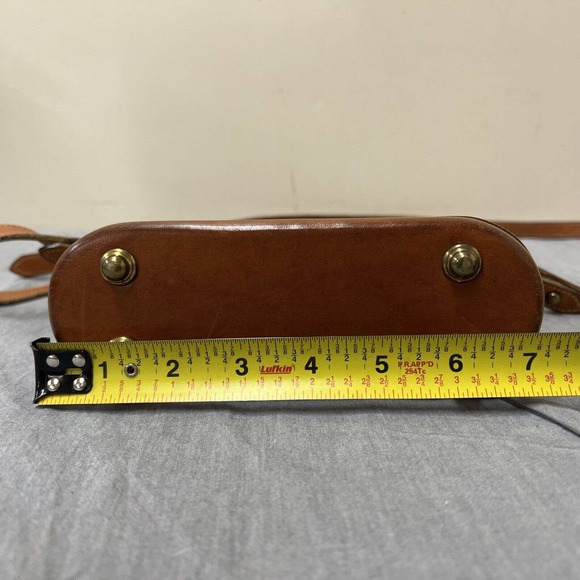 Vintage Dooney & Bourke Black All Weather Leather Crossbody Bag Purse FS Charity - Picture 8 of 13